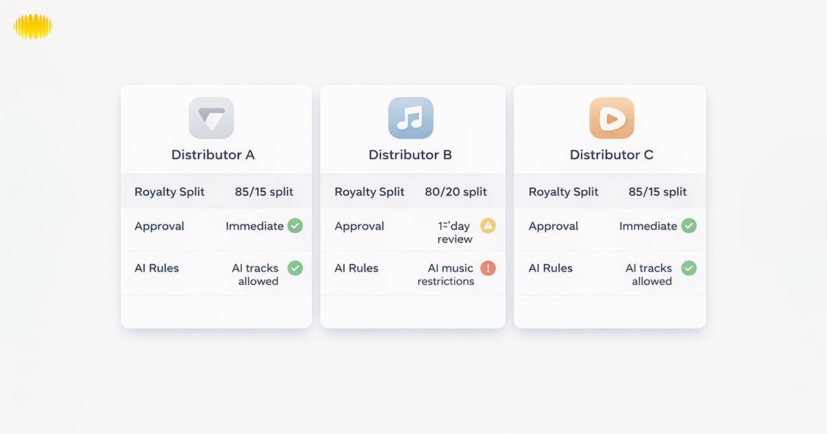 Distributor Comparison Table