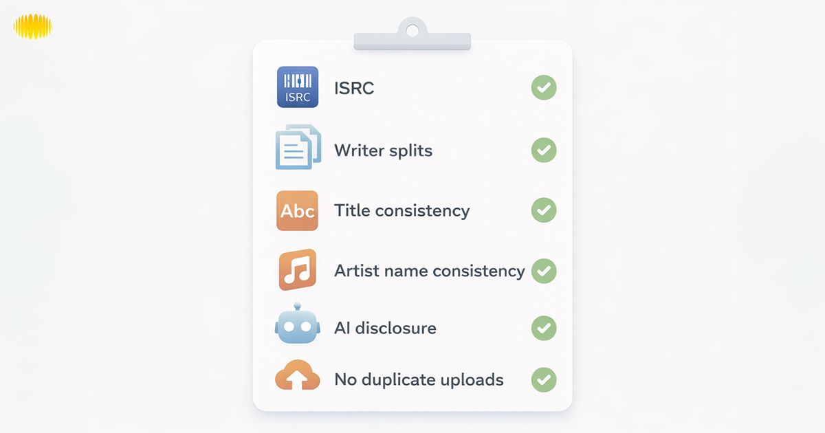 Metadata And Rights Management Checklist