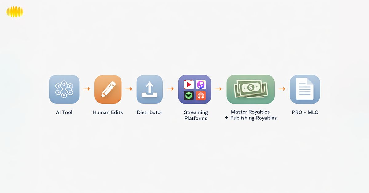 The AI Music Monetization Map